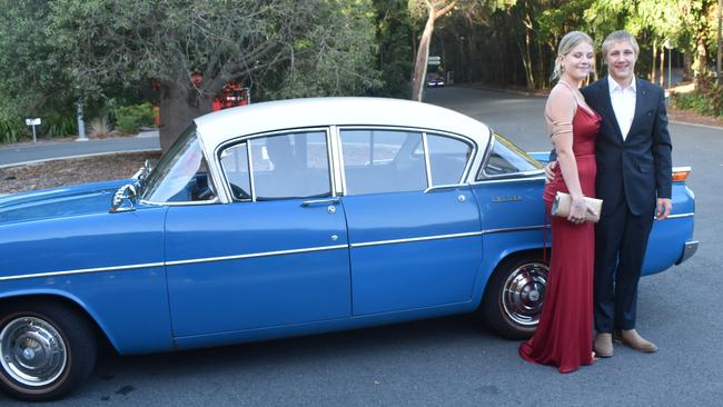 St Teresa's Catholic College students arriving at their 2022 graduation ceremony. Picture: Eddie Franklin