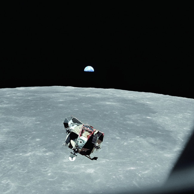 EMBARGO FOR WISH JULY 2019NO REUSE WITHOUT PERMISSIONBuzz Aldrin on the moon Pic : NASA