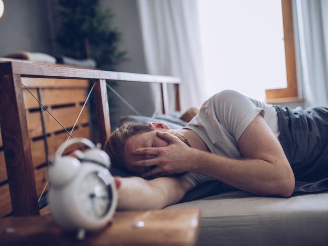Australia is caught in a sleep crisis, with nearly one in three Australians struggling to fall or stay asleep three or more times a week. Picture: iStock