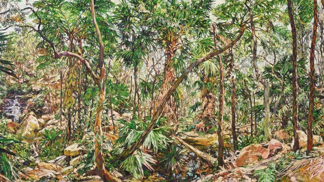 Nicholas Harding won the Wynne Prize for his landscape painting Eora. Picture: Supplied