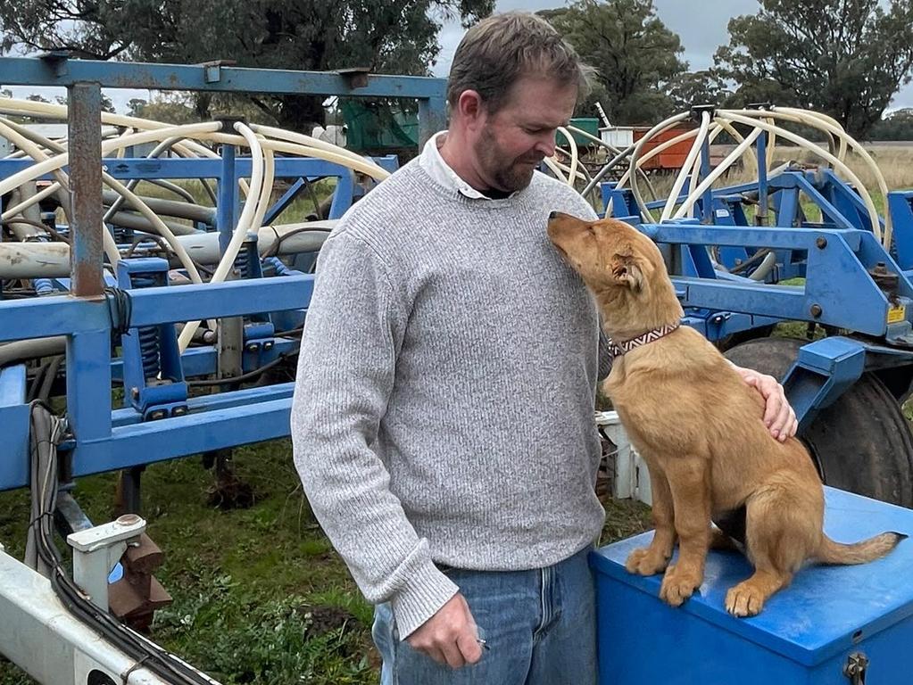 Bogan Gate farmer Anthony McIntyre says phone coverage was crucial several years ago when a worker on his farm was seriously injured in a workplace accident. Picture: Supplied