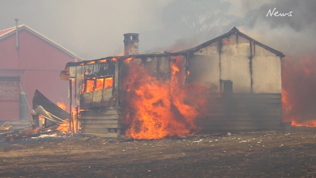 Properties destroyed in Lithgow fires