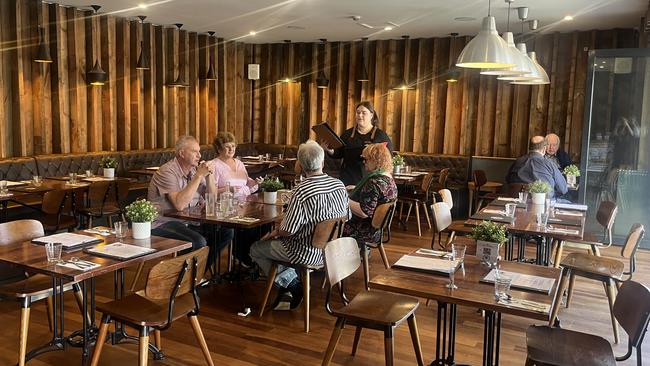 The dining room at the Rob Roy Hotel is “rough-around-the-edges with a shanty feel that works well,” writes Simon Wilkinson.