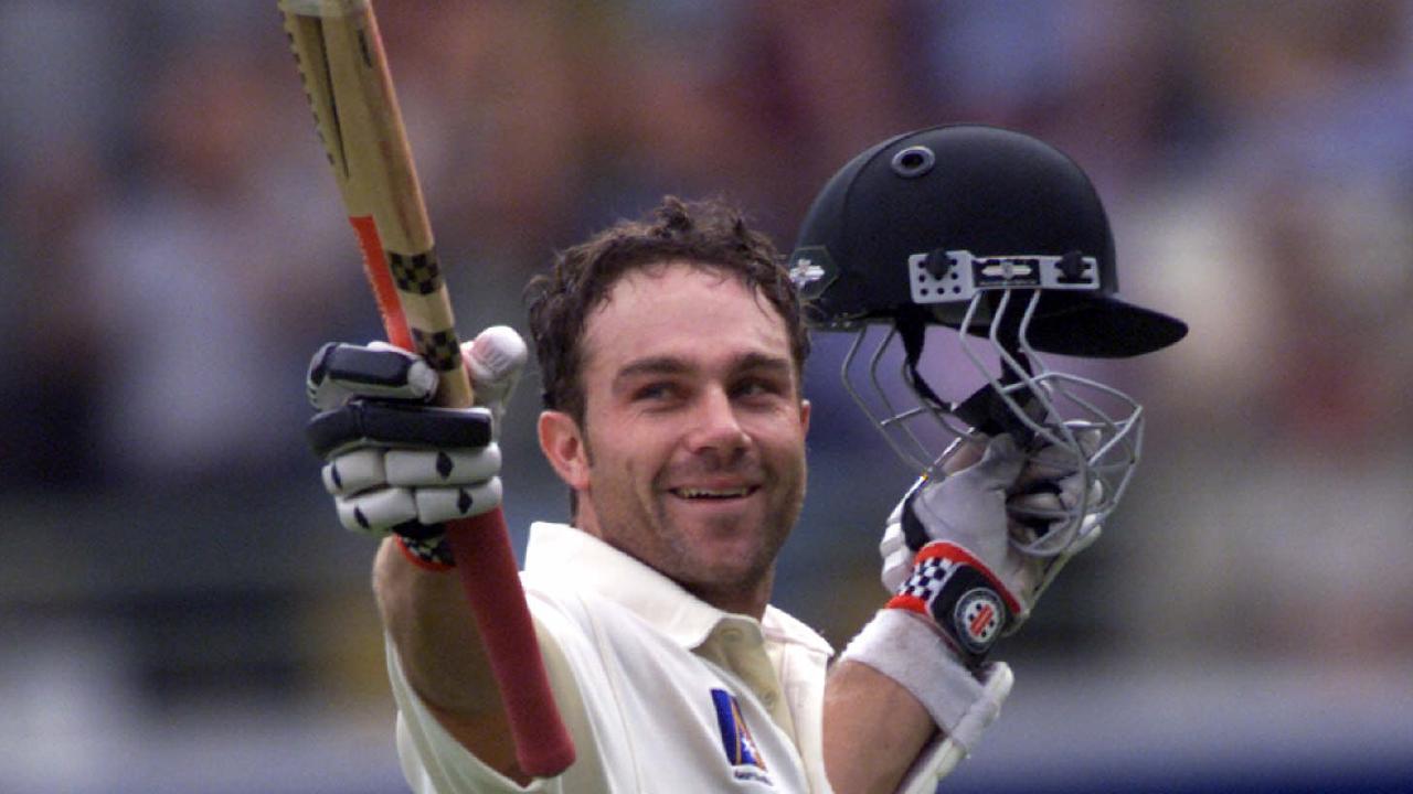 Slater played for Australia as a top order batsman throughout the 1990s and 200s. Picture: David Kapernick