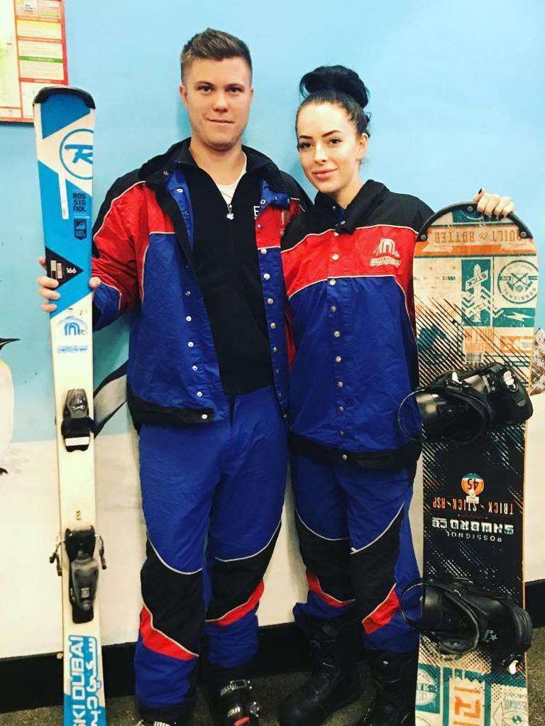 Tyson Scholz and Sophie Lee Anderson. Picture Instagram