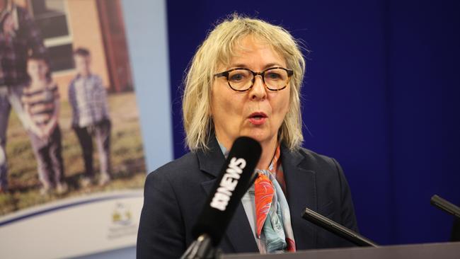 Shelter Tasmania executive officer Pattie Chugg at the Executive Building in Hobart on Thursday March 28, 2019.