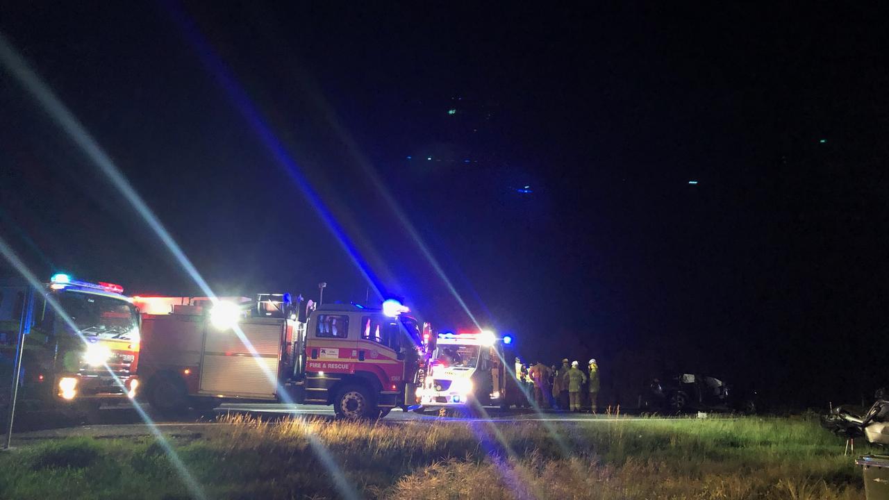 The scene of a horror crash at Gregory River on May 1, 2002, that claimed the life of a young boy and seriously injured a 12-year-old boy. Picture: RACQ CQ Rescue