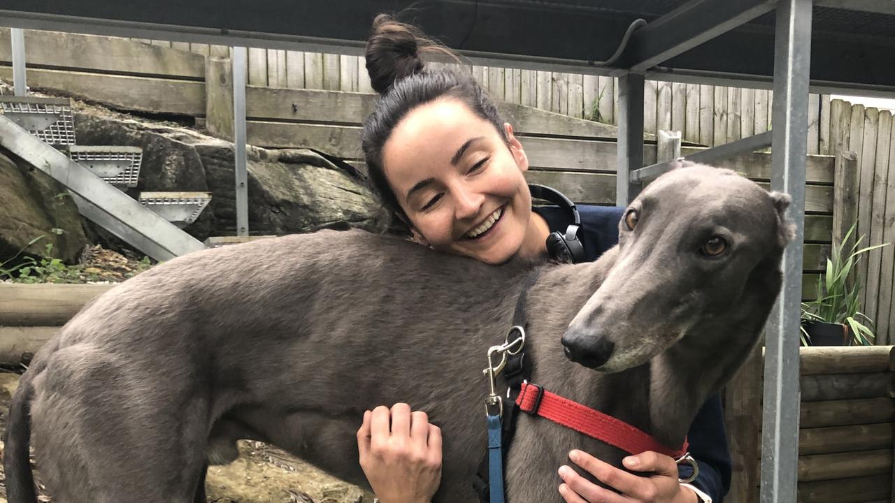 Olympic beach volleyballer Bec Palmer enjoys her time with Sterling.