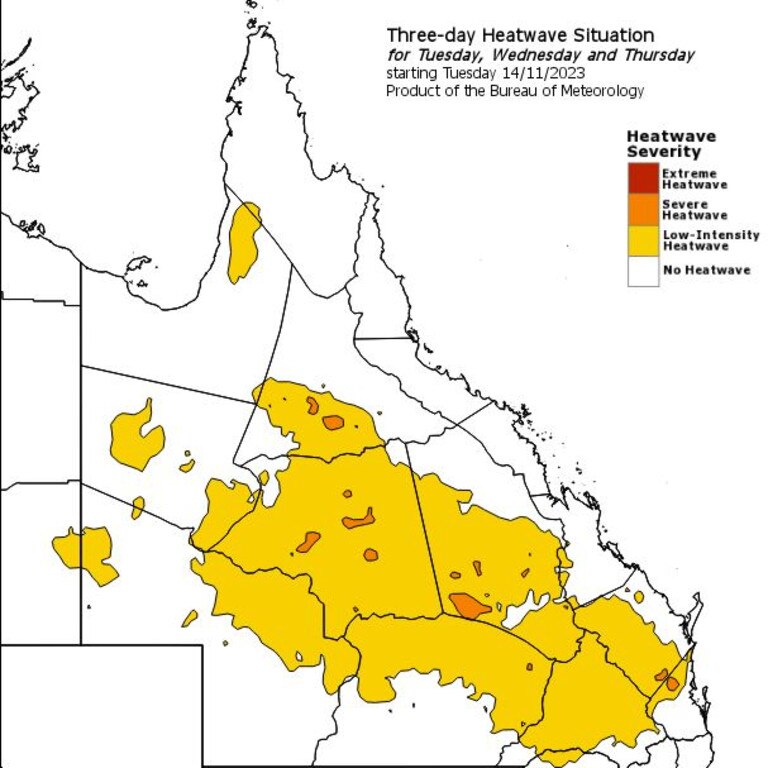 Qld Weather: Severe Storms Forecast As Heatwave Grips State | The ...