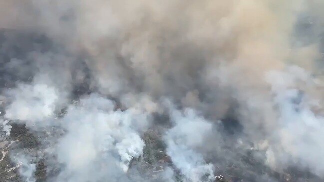 Smoke Rises From SCU Lightning Complex Fires, Declared Third-Largest in ...