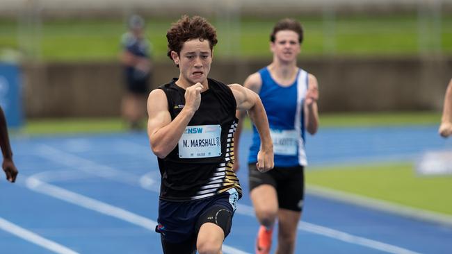 Max Marshall from Shoalhaven Heads was a convincing winner in his 200m sprint final.