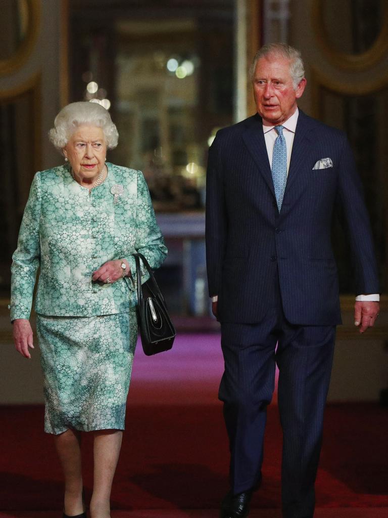 Prince Charles will join the Queen on her first public engagement. Picture: Jonathan Brady/AFP