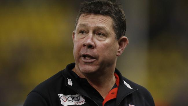 Ratten is a strong chance to earn his second senior coaching role. Pic: AAP