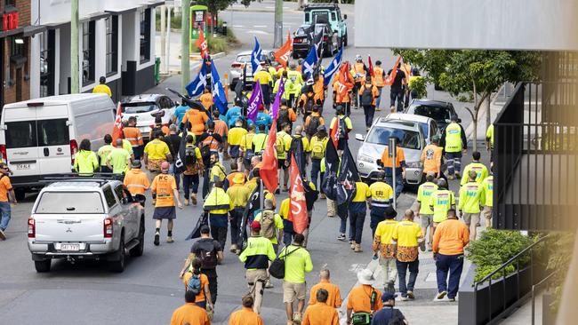 The unions made sure no bankers and no one representing smaller builders were invited to the summit.