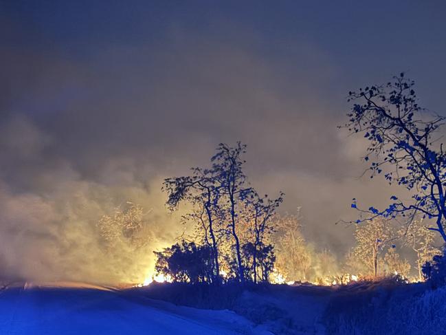 Savannah District Rural Fire Service have been fighting fires across the Far North in areas such as Mount Garnet, Innot Hot Springs, Cooktown and Mount Carbine. Photo: Supplied.