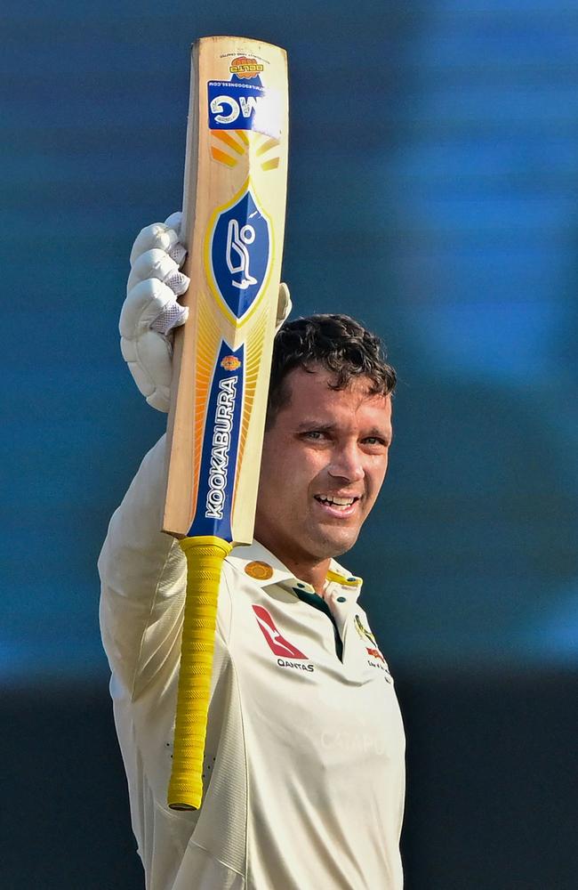 Alex Carey is in hot form, with big Test knocks in recent series against Sri Lanka and India. Picture: AFP
