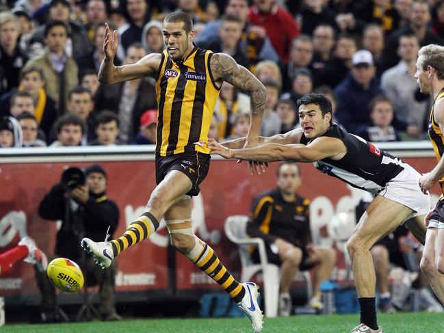 The stunning goal against Collingwood in 2011.