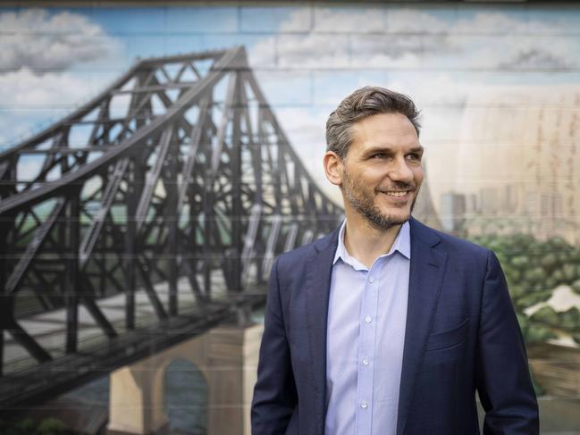 8th August 2020.Greens MP for the seat of Maiwar, Michael Berkman pose for a portrait in Brisbane.Photo: Glenn Hunt / The Australian