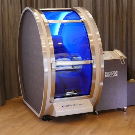 A hyperbaric chamber will be on of the services offered at Recoverie. Picture: Recoverie