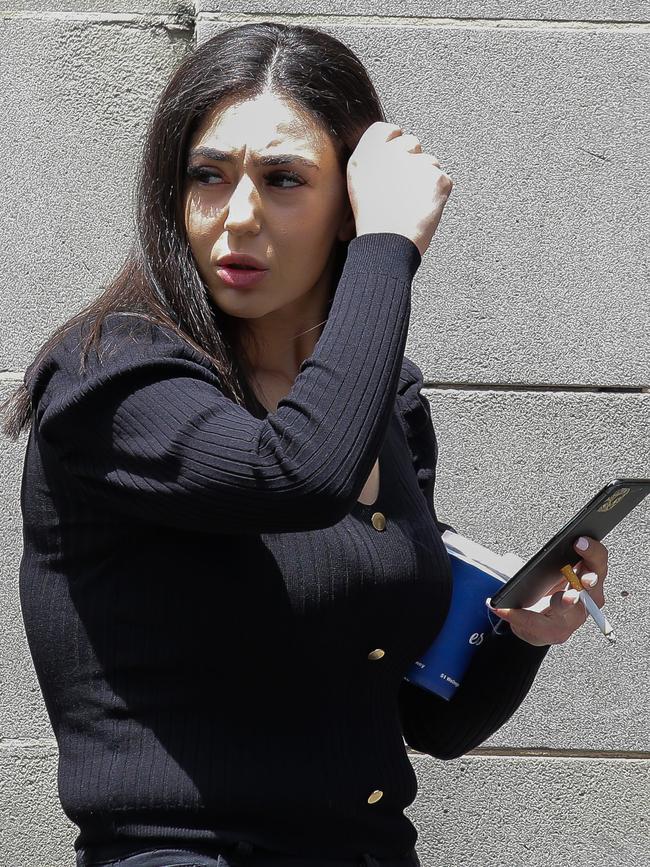 Chahine at court. Picture: NCA NewsWire / Gaye Gerard