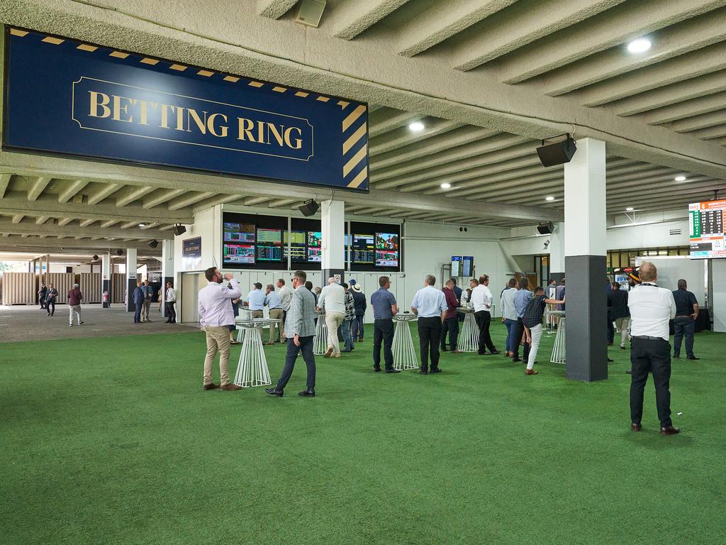 The Betting Ring at the Adelaide Cup at Morphettville Racecourse, Monday, March 8, 2021. Picture: MATT LOXTON