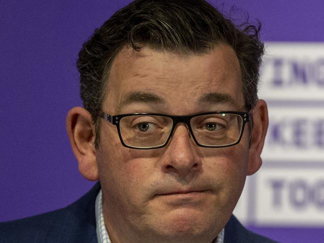 MELBOURNE, AUSTRALIA - NewsWire Photos September 20, 2020: Victorian Premier Daniel Andrews press conference today.Picture: NCA NewsWire / Wayne Taylor