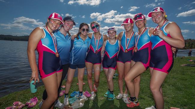 24.08.2024 - 2024 Brisbane Schoolgirl Rowing Association Championship. Photos by Stephen Archer.