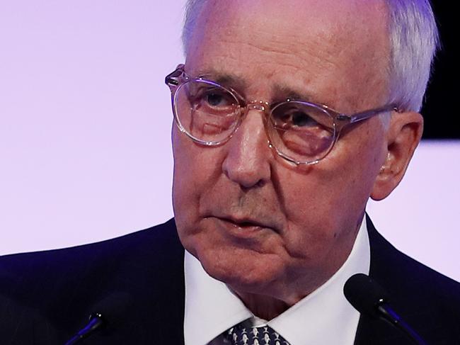 Former Prime Minister Paul Keating speaking at The AustralianÕs Strategic Forum: How should we manage our relationship with China? in Sydney on Monday 18th November 2019. Picture: Nikki Short