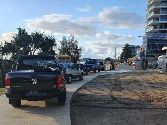 Palm Beach residents are fed up with blocked pathways. Picture: supplied