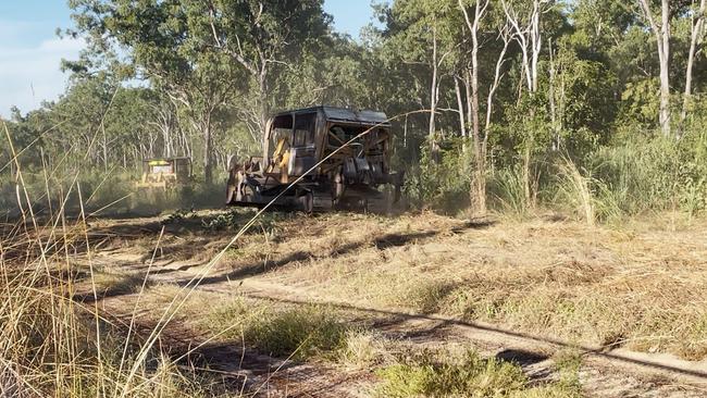 Defence Housing Australia have stopped work at Lee Point following allegations of illegal land clearing.