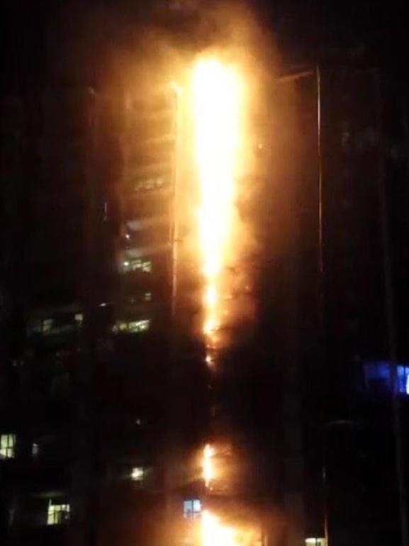 The 2014 Docklands fire.