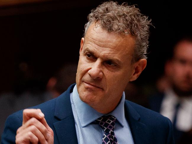 SYDNEY, AUSTRALIA - NewsWire Photos JUNE 20, 2023: Tim Crakanthorp during question time at State Parliament on Tuesday. Picture: NCA NewsWire / Nikki Short