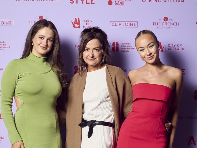 Guests at Adelaide Fashion Week at KingÃ¢â¬â¢s Lane in Adelaide, Sunday, Oct. 22, 2023. Picture: Matt Loxton