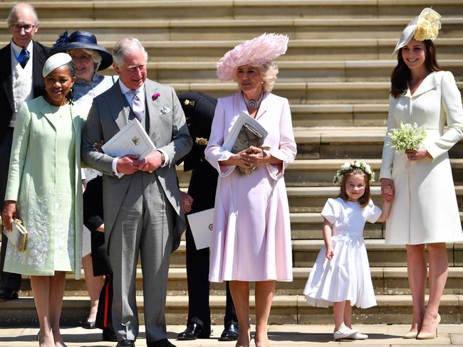 Meghan Markle's mother Doria Ragland, met everyone in the lead-up to the royal wedding. Picture: AFP Photo / Ben Stansall