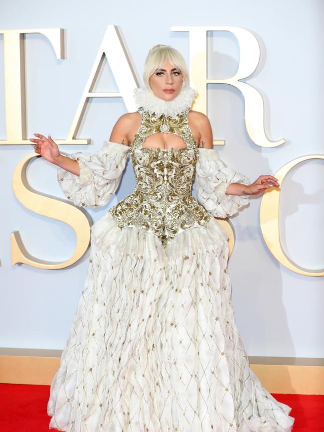 This wasn’t everyone’s cup of tea, but Lady Gaga looked incredible in this boundary-pushing ensemble. Picture: Tim P. Whitby/Getty Images