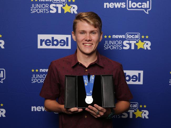 Timothy Hodge won the Blacktown Advocate Junior Sport Star Award.