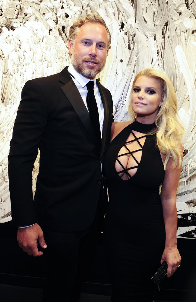 Divorce rumours continue to swirl around Jessica Simpson and her husband Eric Johnson. Picture: Amy Graves/WireImage