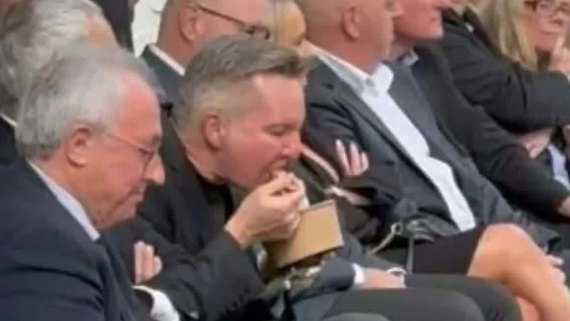 Priest lashes Chris Bowen for eating gnocchi during mass service
