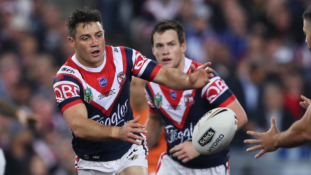 Cooper Cronk and the Roosters outsmarted the Storm in the 2018 grand final. Picture: Brett Costello