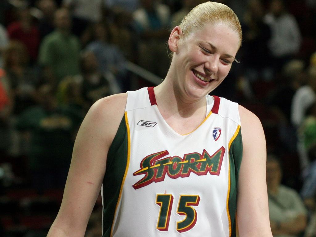 Jackson will revert to the No.15 she made famous with the Seattle Storm in the WNBA for her final season. Picture: AP