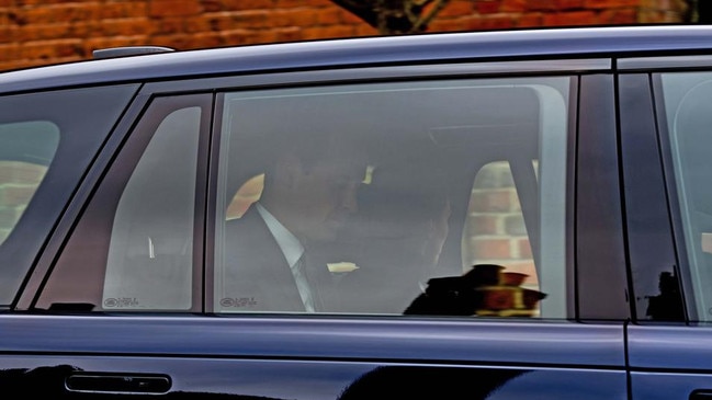 Royal observers believed the colour of the bricks in the background were mismatched. Picture: GoffPhotos.com