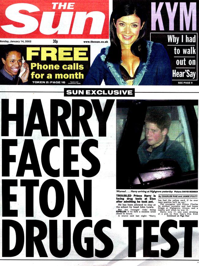 Drug and underage drinking scandals surrounded Prince Harry from an early age.