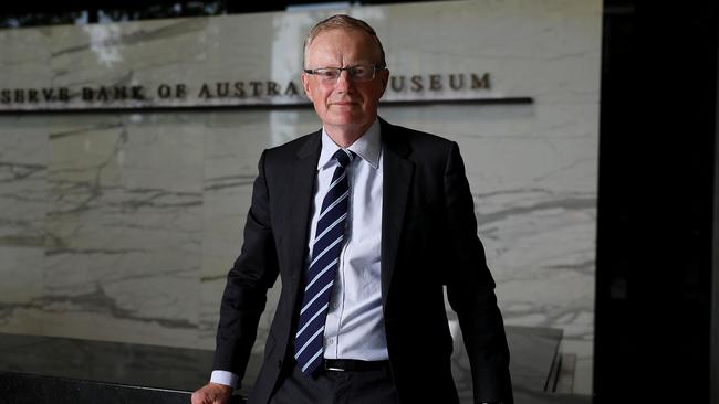 Reserve Bank governor Philip Lowe. Picture: Jane Dempster