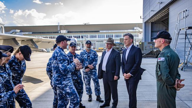 Minister for Defence Richard Marles. Picture: Nigel Hallett