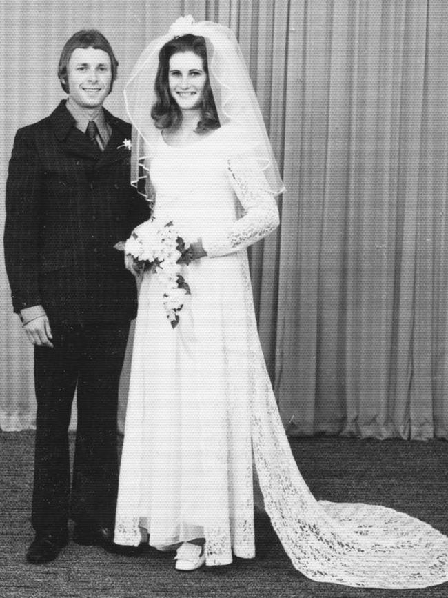 "After a hard childhood – spent against the backdrop of my father's carwrecking yard, I found a new lease of life at the age of 17 when I met my husband to be John. On our wedding day nearly 50 years ago on September 25, 1971."