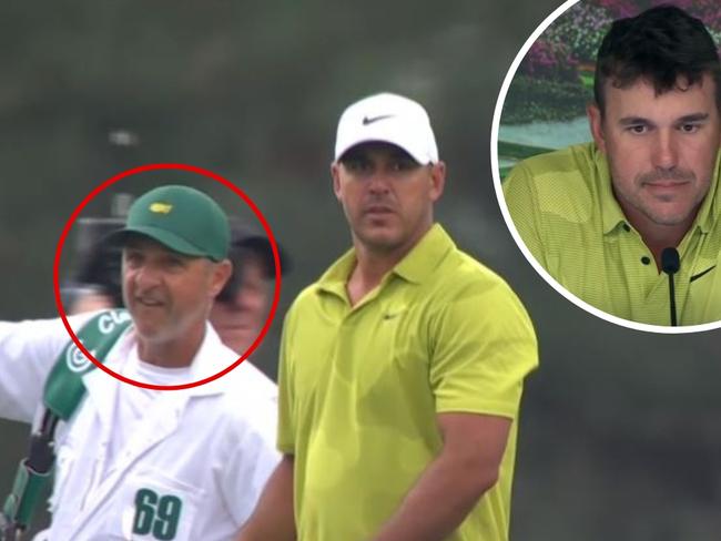 koepka controversy golf masters sport