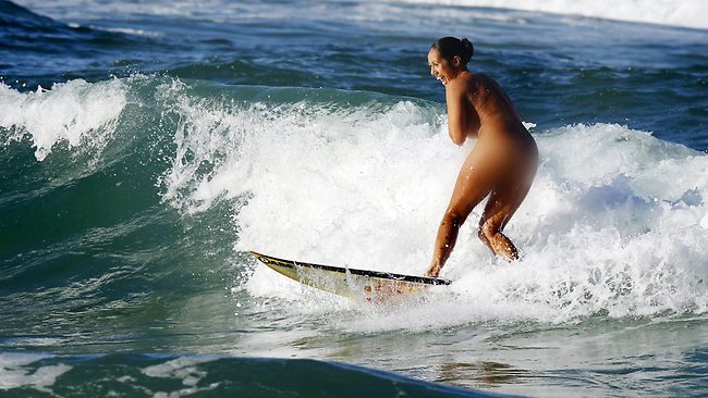Naked surfing - 🧡 Felicity Palmateer Releases Nude Surfing Film, 'Ski...