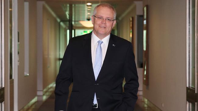 Treasurer Scott Morrison will deliver the budget speech tonight. Picture: Kym Smith