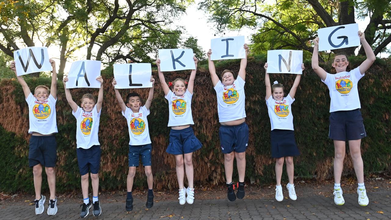 Walk Safely to School Day is Friday 16 May. Picture: supplied