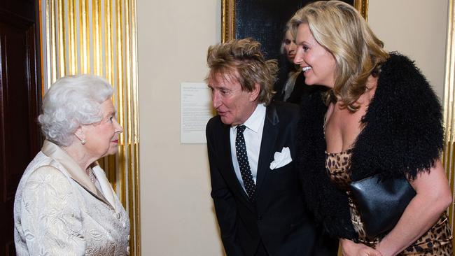 Lancaster has been married to rocker Rod Stewart for 14 years. Picture: Jeff Spicer/AFP